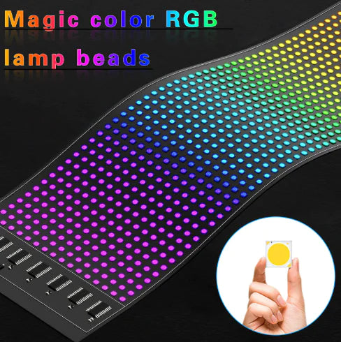 FlexGlow™ RGB Message Display – Custom Text Screen for PC Case Mods