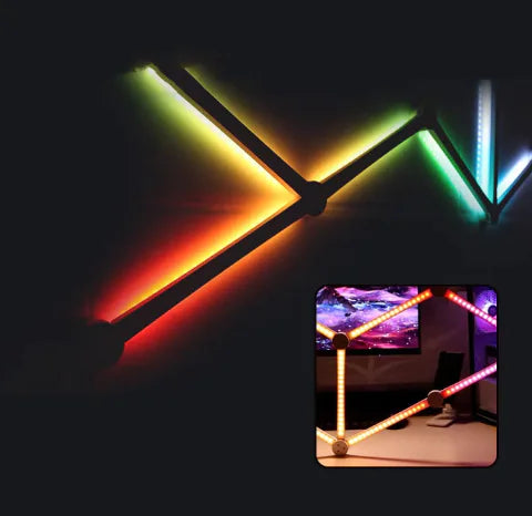 LumeLink™ Smart Modular Lamp – Voice-Controlled, Customizable Lighting System