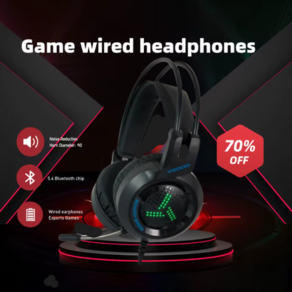 Vortex™ RGB Gaming Headset – Immersive Audio. Zero Distractions.